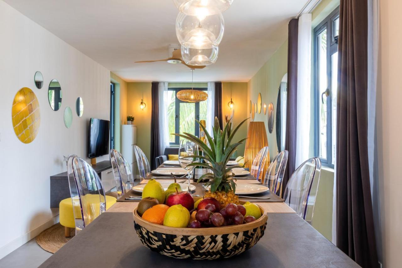 Les Cerisiers Beach Residence, Cosy And Modern 3 Bedroom Apartment Located 50 Metres From The Beach And From All Amenities And Restaurants On The Coastal Road Flic-en-Flacq Buitenkant foto